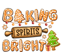 Baking Spirits Bright Chirstmas Cookie Gingerbread Holiday Great Gift Tall Long Sleeve T-Shirt