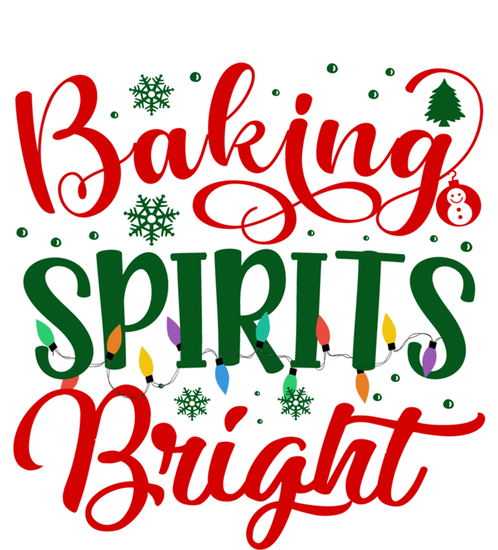 Baking Spirits Bright Christmas Funny Baker Family Xmas Gift Tall Hoodie