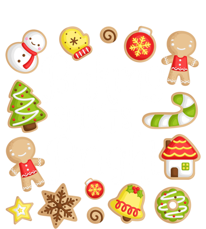 Baking Spirits Bright Christmas Gingerbread Lover Xmas Party Cute Gift T-Shirt