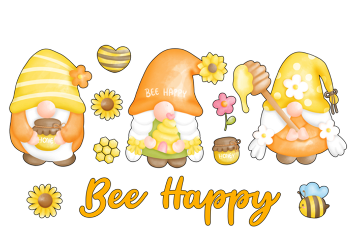 Bee Happy Beekeeping Honey Bee Gnome Gift T-Shirt