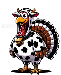 Turkey Moo Funny Thanksgiving T-Shirt