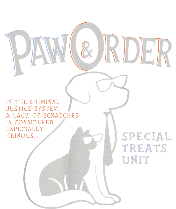 Paw And Order Special Feline Unit Pets Training Dog Cat Ladies Essential Flowy Tank