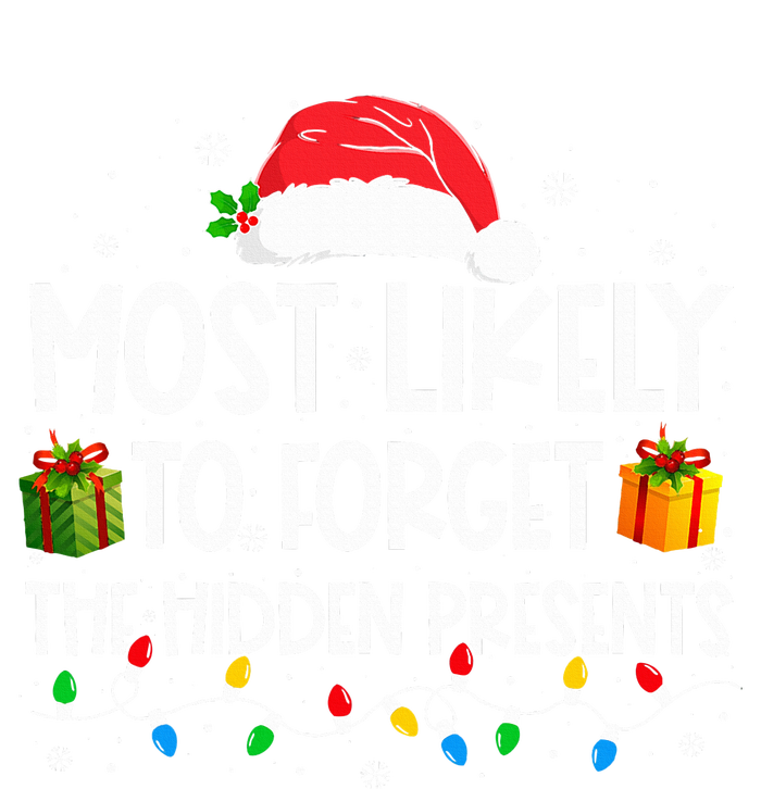 Most Likely To Forget The Hidden Presents Family Christmas Button