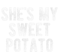 Couples Thanksgiving Shirts She's My Sweet Potato I Yam Valucap Bio-Washed Visor