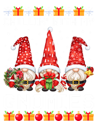 Chillin With My Gnomies Ugly Christmas Sweater Santa Gnomes Gift T-Shirt