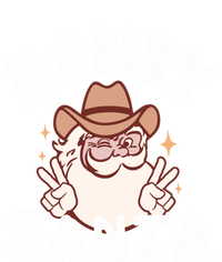 Cow Santa Western Christmas Howdy Santa Groovy Xmas Gift T-Shirt