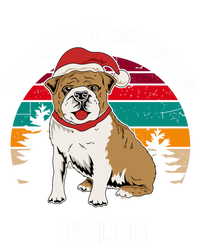 Cute All I Want For Christmas Is A Bulldog Gift Tall Long Sleeve T-Shirt