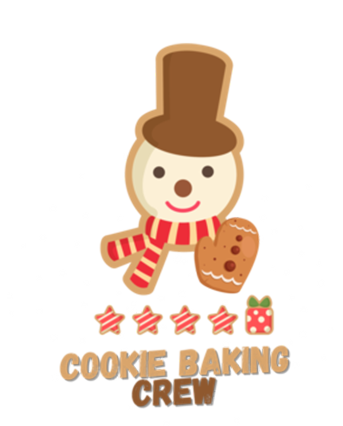 Cute Little Snow Cookie Baking Crew Funny Gift T-Shirt