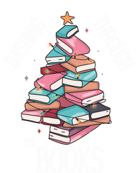 Dashing Through The Books Lover Christmas Tree Xmas Bookish Gift T-Shirt