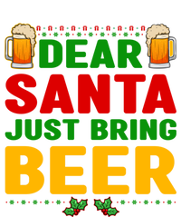 Dear Santa Just Bring Beer Great Gift Women's Racerback Tank