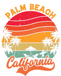 California Island Palm Beach Surfboard Surf Retro Vintage Zip Tote Bag