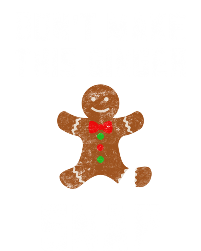 DonT Make This Ginger Snap Christmas Ginger Funny Gift Redhead Gift Tie-Dye Long Sleeve Shirt