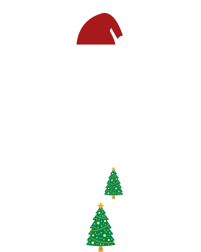 Look At Me Being All Festive And Shits Funny Xmas Christmas 7-Panel Snapback Hat