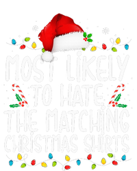 Most Likely To Hate Matching Christmas Funny Family Matching Baby Bodysuit