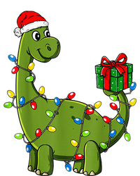 Merry Christmas Dinosaur With Santa Hat Sweatshirt