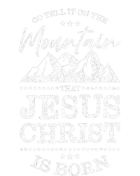 Christian Christmas Graphic S Go Tell It On The Mountain Kids Sweatshirt