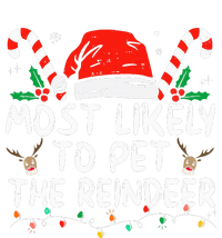 Funny Christmas Most Likely To Pet The Reindeer Impact Tech Backpack