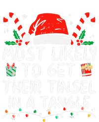 Most Likely To Get Their Tinsel In A Tangle Family Christmas T-Shirt