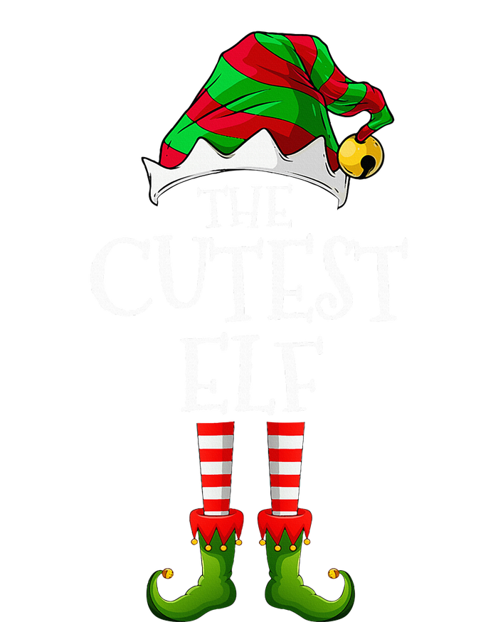 Cutest Elf Matching Family Group Christmas Party Elf Toddler Long Sleeve Shirt