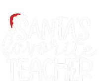 Teacher Christmas Santas Favorite Teacher Cooling Performance Crew T-Shirt