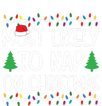 Most Likely To Nap On Christmas Shirts For Family Insulated Varsity Jacket