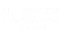 All I Want For Christmas Is A Nap Funny Holiday Gift Kids Hoodie