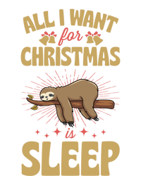 All I Want For Christmas Is Sleep Funny Cute Sloth Lover Nap Gift Tie Dye Hoodie