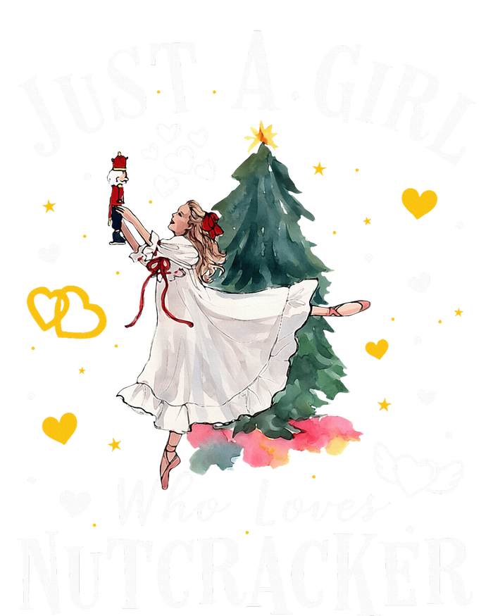 Just A Girl Who Loves Nutcrackers Christmas Ballet Dancing Baby Long Sleeve Bodysuit