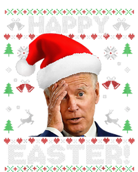 Funny Joe Biden Happy Easter Ugly Christmas Toddler Zip Fleece Hoodie