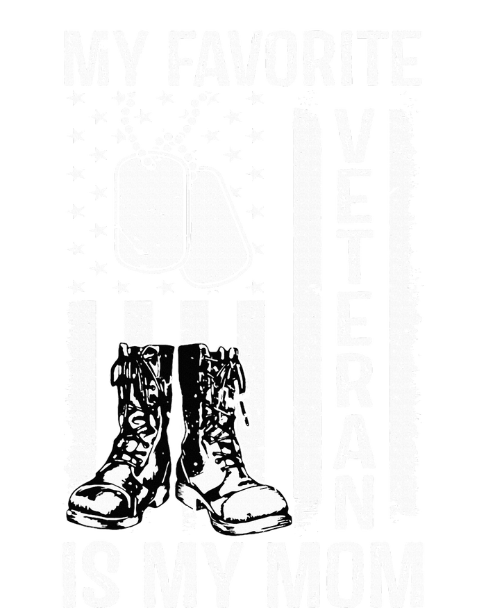 My Favorite Veteran Is My Mom Us Flag Veteran Proud Mother Womens California Wash Sweatshirt