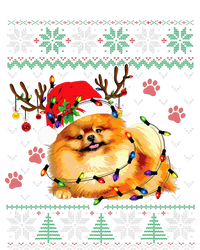 Pomeranian Christmas Ugly Funny Dog Lover Xmas Tall Hoodie