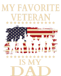 Father Veterans Day My Favorite Veteran Is My Dad Proud Kids T-Shirt