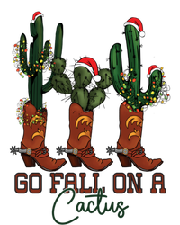 Go Fall On A Cactus Christmas Cow Funny Howdy Christmas Gift T-Shirt