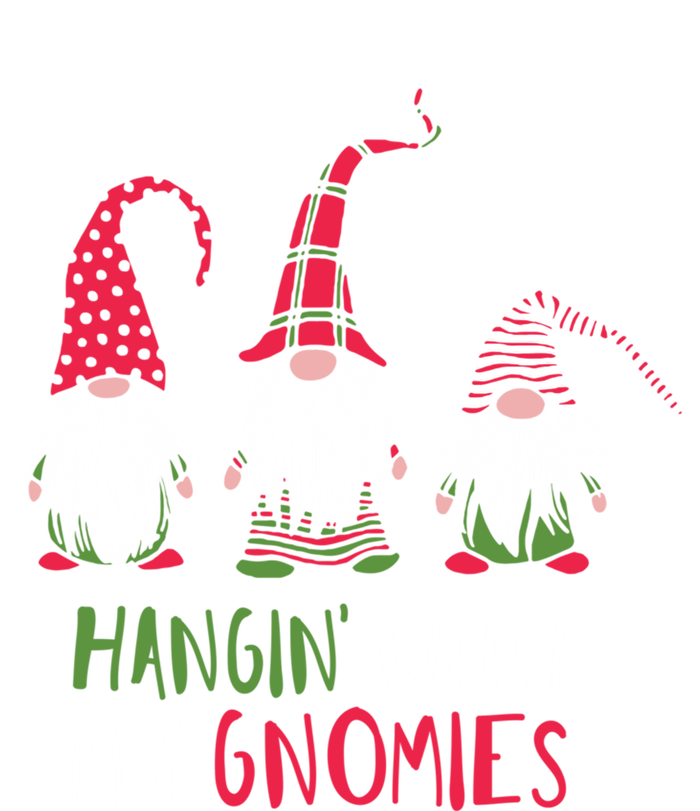 Hangin With My Gnomies Funny Christmas Matching Top Gift Premium Hoodie