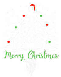 Horse Christmas Tree For Horse Lovers Xmas Gift Tall Sweatshirt