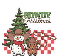 Howdy Christmas Snow Gingerbread Retro Christmas Cow Great Gift T-Shirt