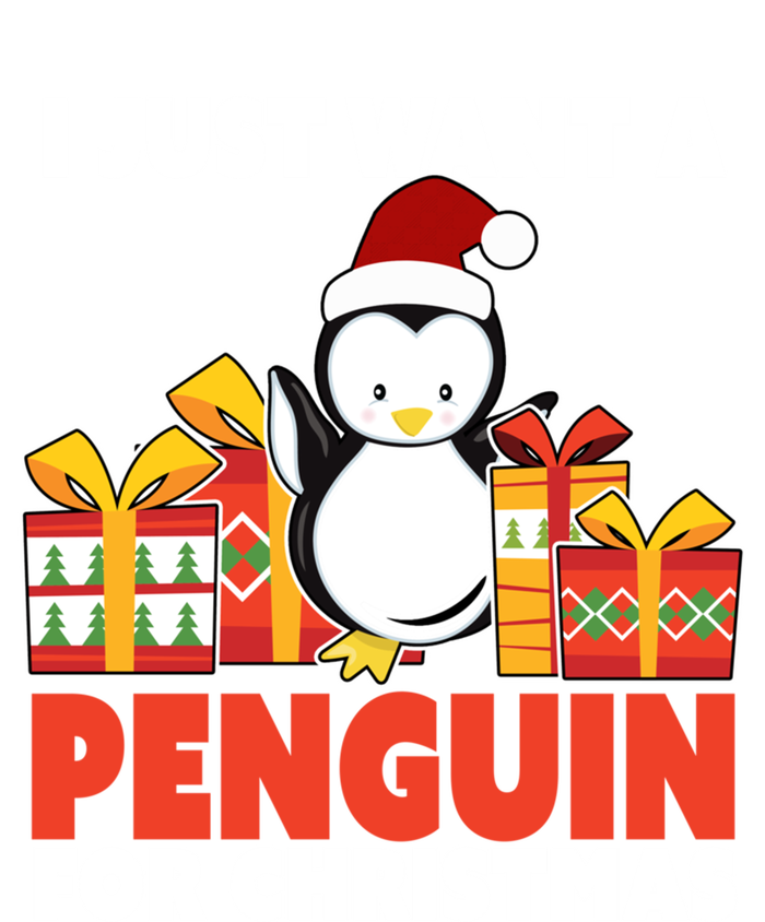 I Just Want A Penguin For Christmas Cute Penguin Christmas Meaningful Gift Tie-Dye T-Shirt