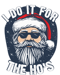 Funny Santa I Do It For The HoS Inappropriate Christmas Gift Tie Dye Hoodie