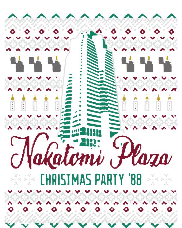 Nakatomi Plaza Christmas Party ’88 Christmas Sweater Valucap Bio-Washed Visor