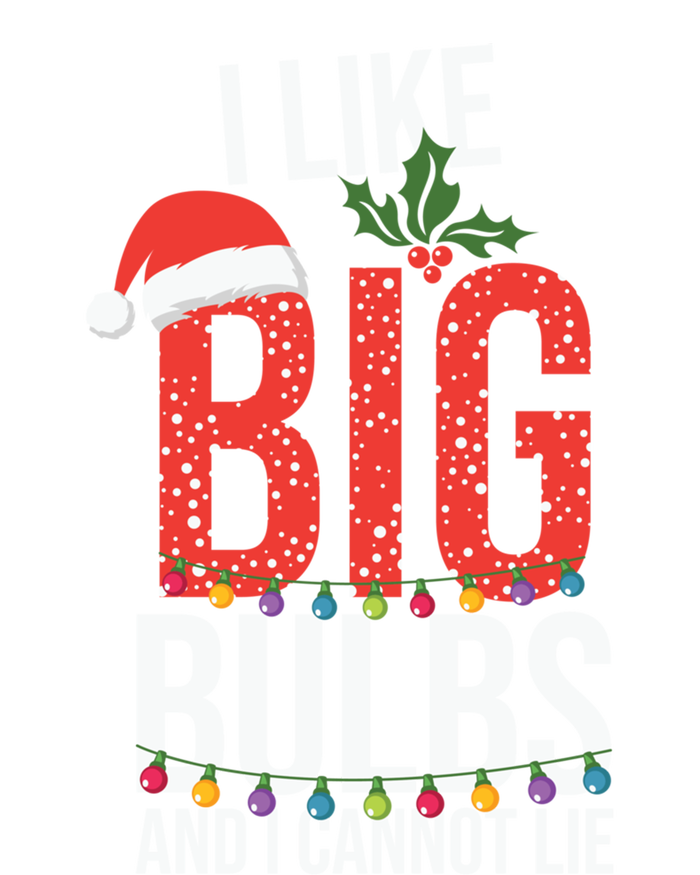 I Like Big Bulbs And Cannot Lie Funny Christmas Gift Great Gift V-Neck T-Shirt