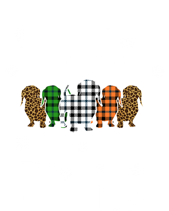 I Want A Dachshund For Christmas Weenie Mom Gift Kids Tie-Dye T-Shirt