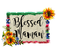 Blessed Mamaw Grandmother Floral Gift Button