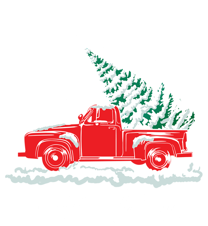 Christmas Classic Old Red Truck Vintage Pick Up Xmas Tree Gift T-Shirt