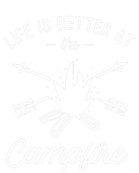 Life Is Better At The Campfire Women's V-Neck T-Shirt