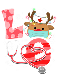 Christmas Nurse Love Nicu Rn Er Santa Reindeer Nurse Hat Elf Gift T-Shirt