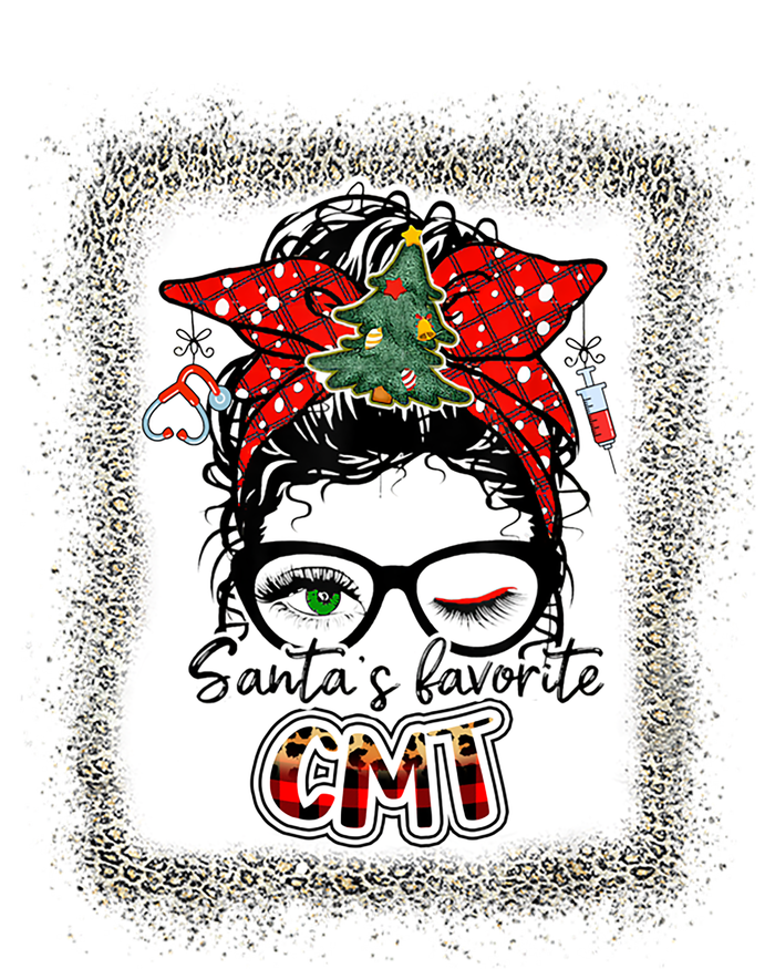 Cmt Assistant SantaS Favorite Nurse I Love Being A Elf Cmt Great Gift T-Shirt