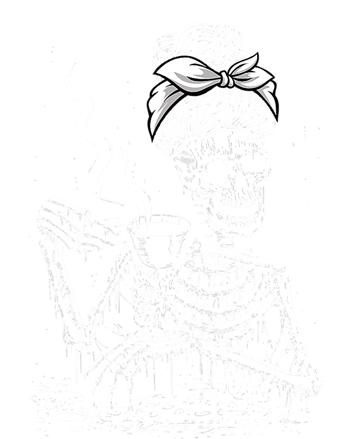 Coffee Ing Skeleton Lazy Diy Halloween Costume Gift T-Shirt