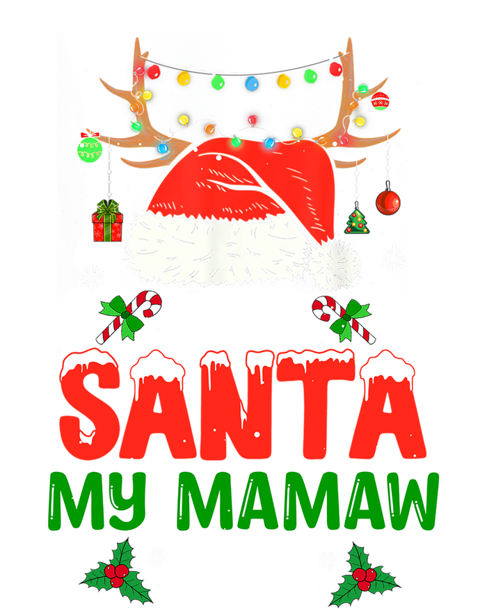 Dear Santa My Mamaw Did It Funny Christmas Pajama Great Gift Tank Top