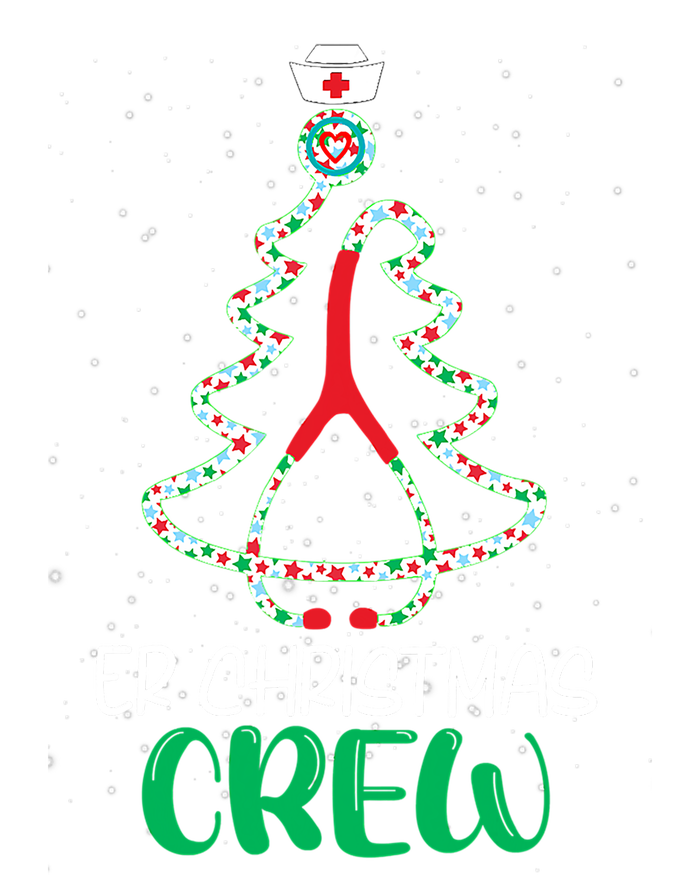 Er Christmas Crew Tree Emergency Room Funny Xmas Nurse Er Gift T-Shirt