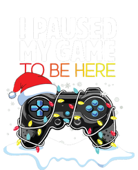 Christmas I Paused My Game To Be Here Funny Sarcastic Cooling Performance Crew T-Shirt